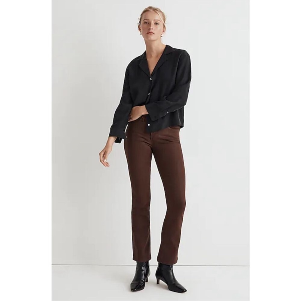 Madewell Brown Flare Jeans